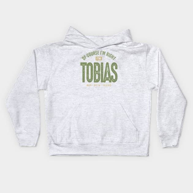 Tobias Kids Hoodie by C_ceconello